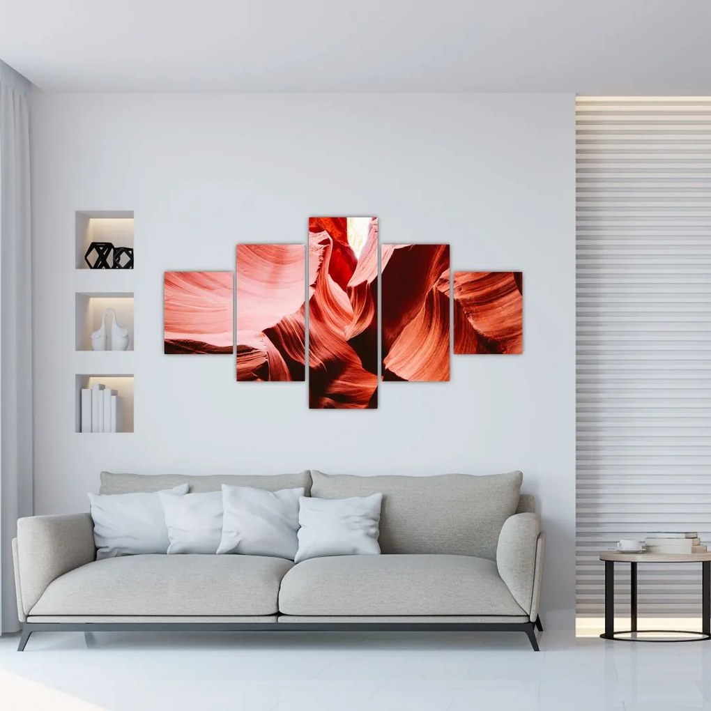 Obraz czerwonych skał (125x70 cm)