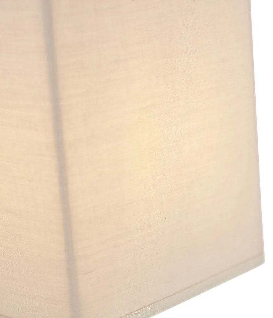 Rustykalna lampa ścienna beżowa - Vete Nowoczesny Oswietlenie wewnetrzne
