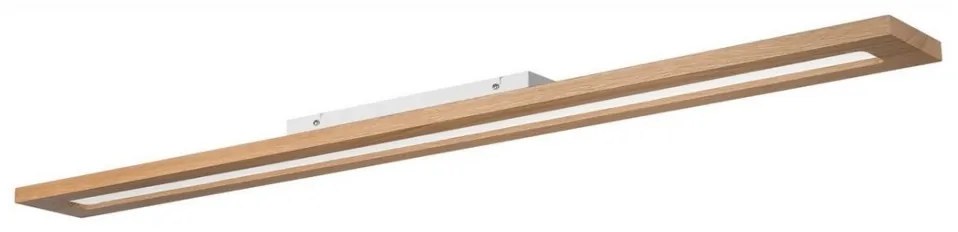 Brilagi - LED RGBW Ściemnialny panel WOODY FRAME LED/34W/230V dąb + pilot