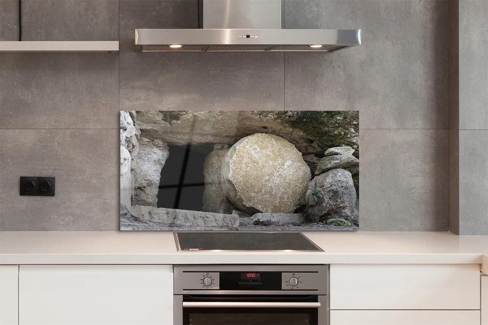 Szkło Ozdobne do Kuchni Tajemnicza Jaskinia