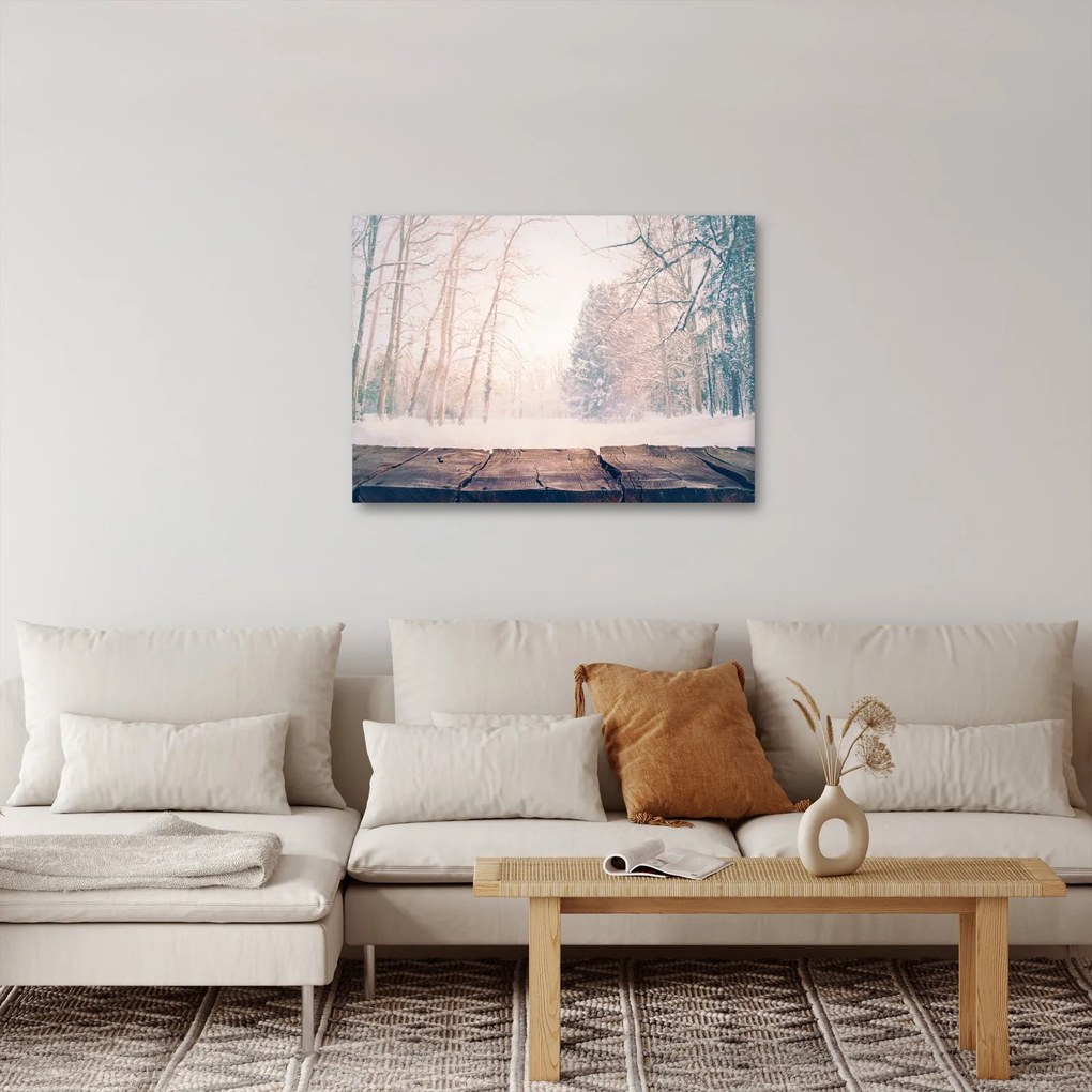 Obraz - Widok na las (70x50 cm)