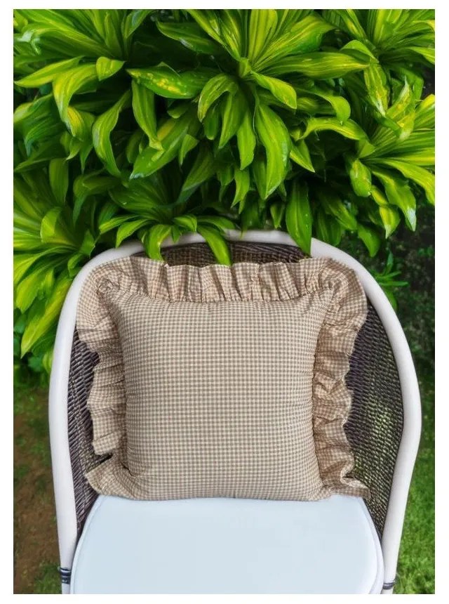 Bawełniana poszewka na poduszkę 45x45 cm Ruffled – Mila Home