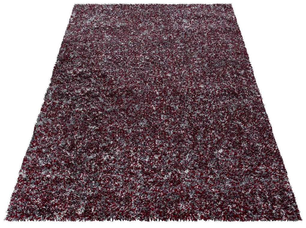 Dywan shaggy Enjoy czerwony wielokolorowy 240 cm x 340 cm