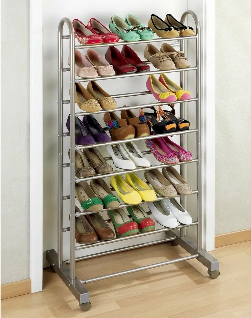 Wenko Teleskopowy metalowy stojak na buty GIANT