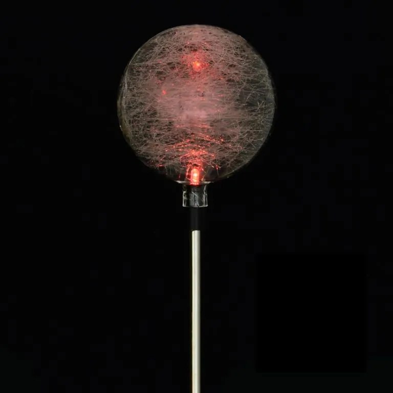 Lampa ogrodowa solarna LED w kształcie kuli (zmienia kolory) komplet 3 szt.