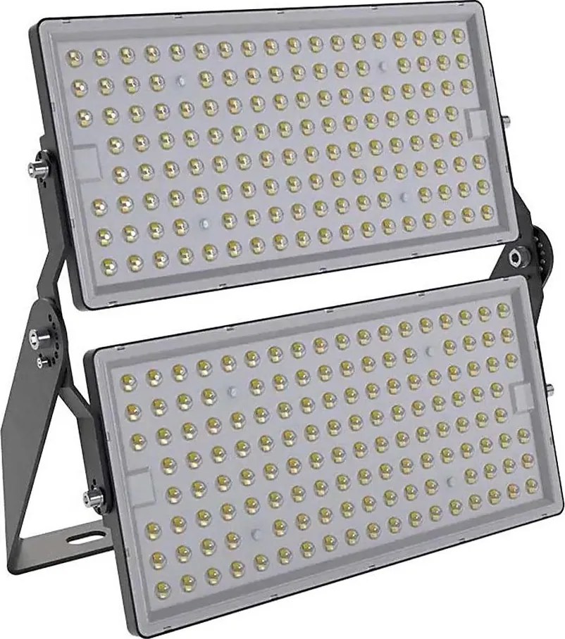 Naświetlacz LED 500W, 230V, 4000K, IP65, szary