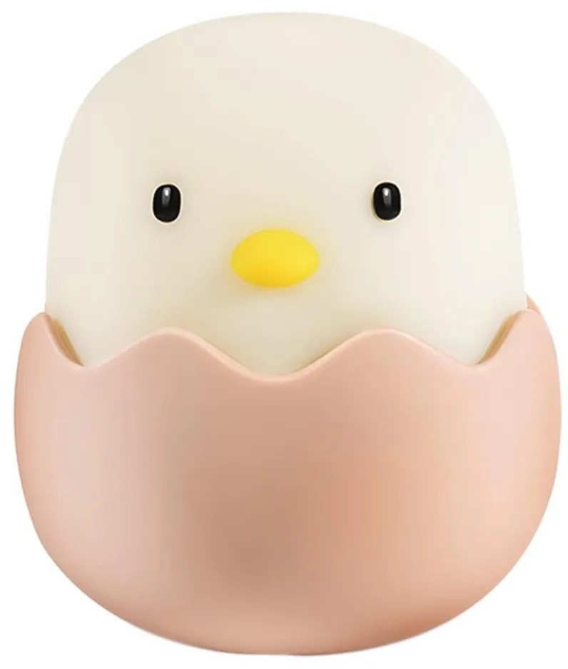 MegaLight - LED RGB ładowalna dotykowa lampa dziecięca EGGY EGG LED/5V