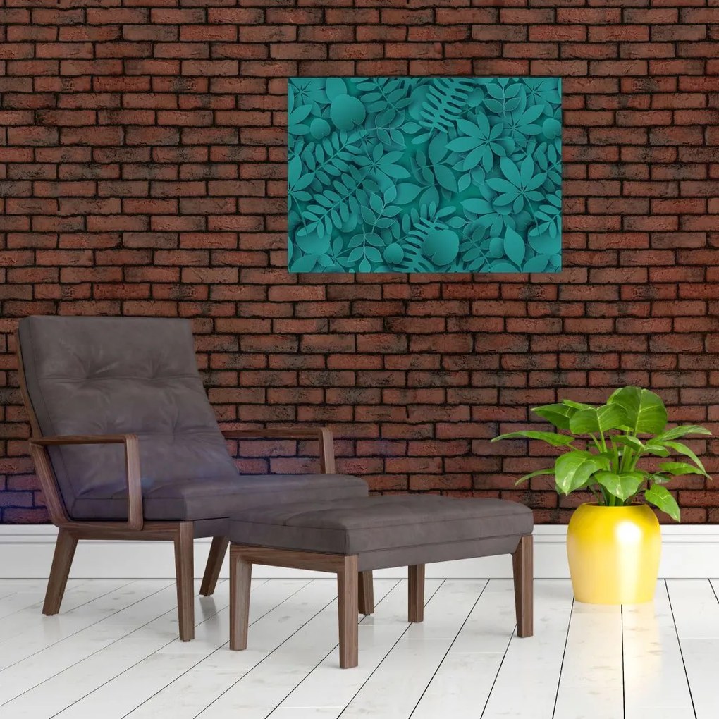 Obraz liści (70x50 cm)