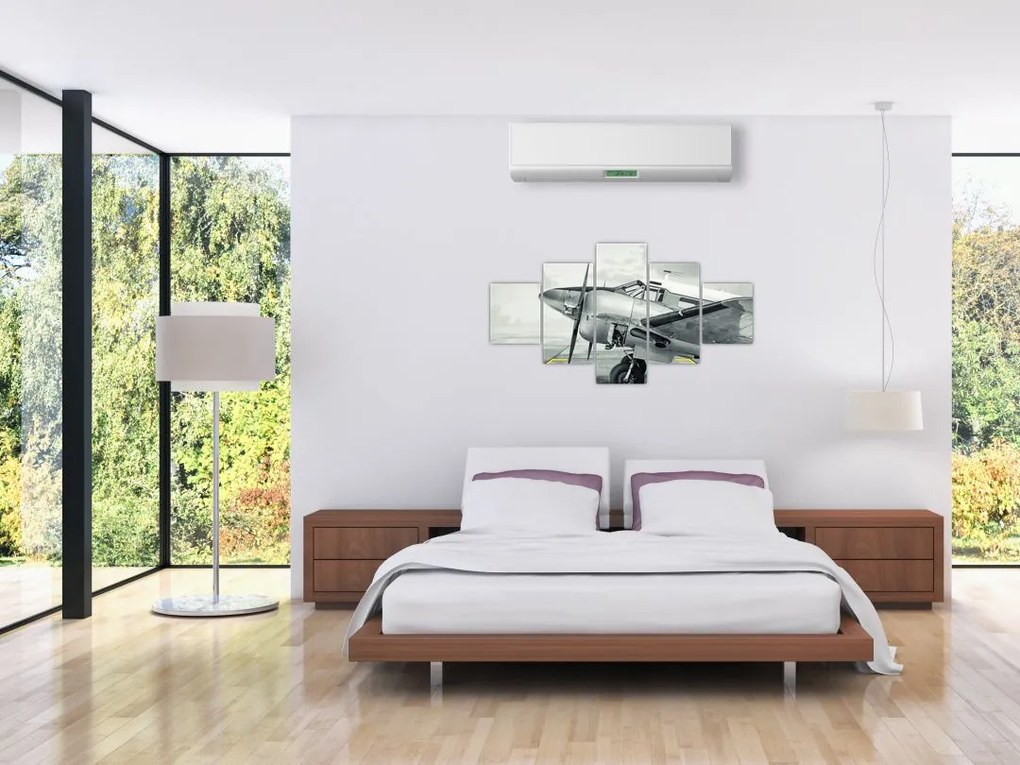 Obraz - Samolot (125x70 cm)