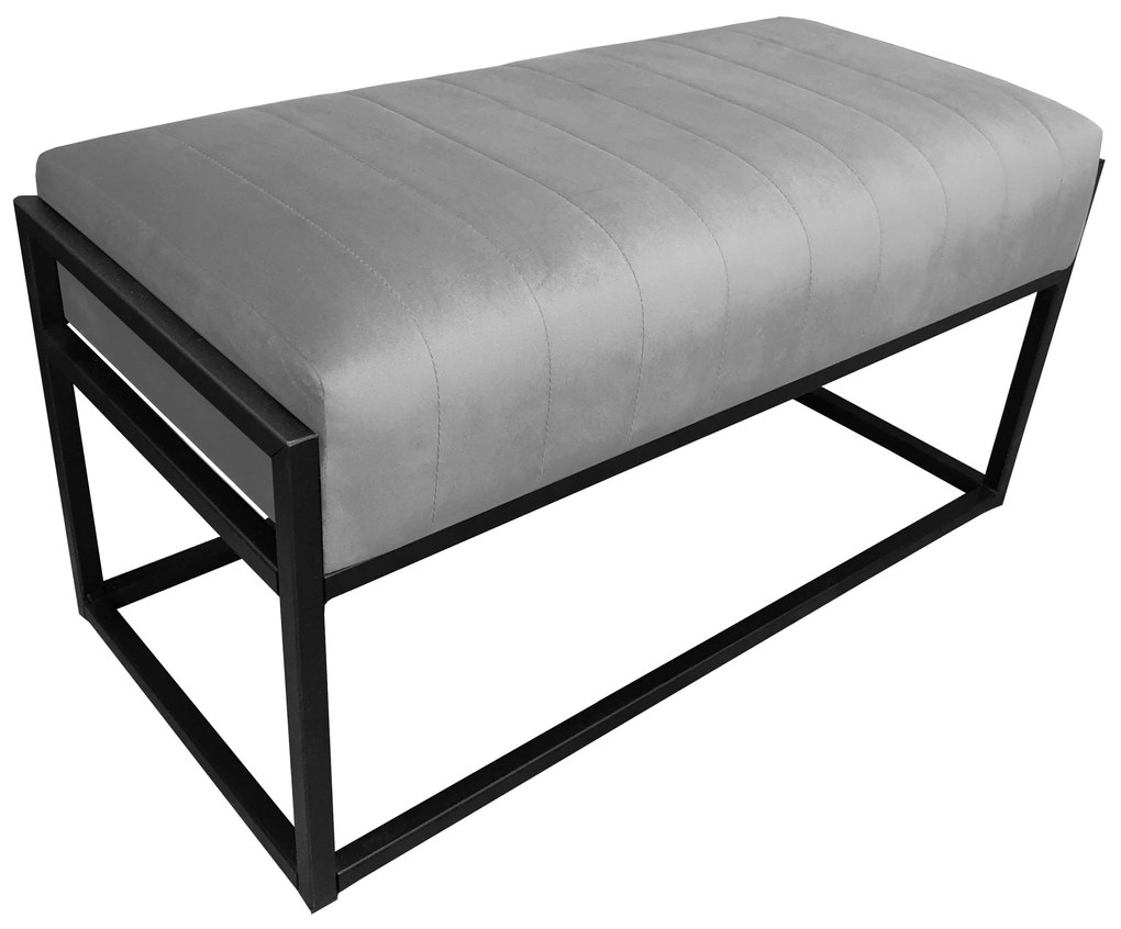 Ławka KAYA LOFT MG17 pufa podnóżek metal