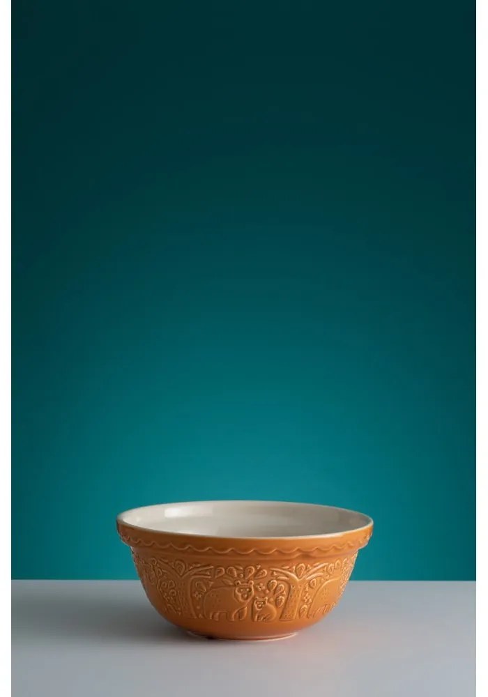 Brązowa kamionkowa misa ø 24 cm In the Forest – Mason Cash