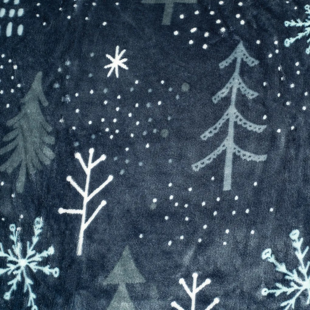 4Home Pościel mikroflanela Silent night, 160 x 200 cm, 70 x 80 cm