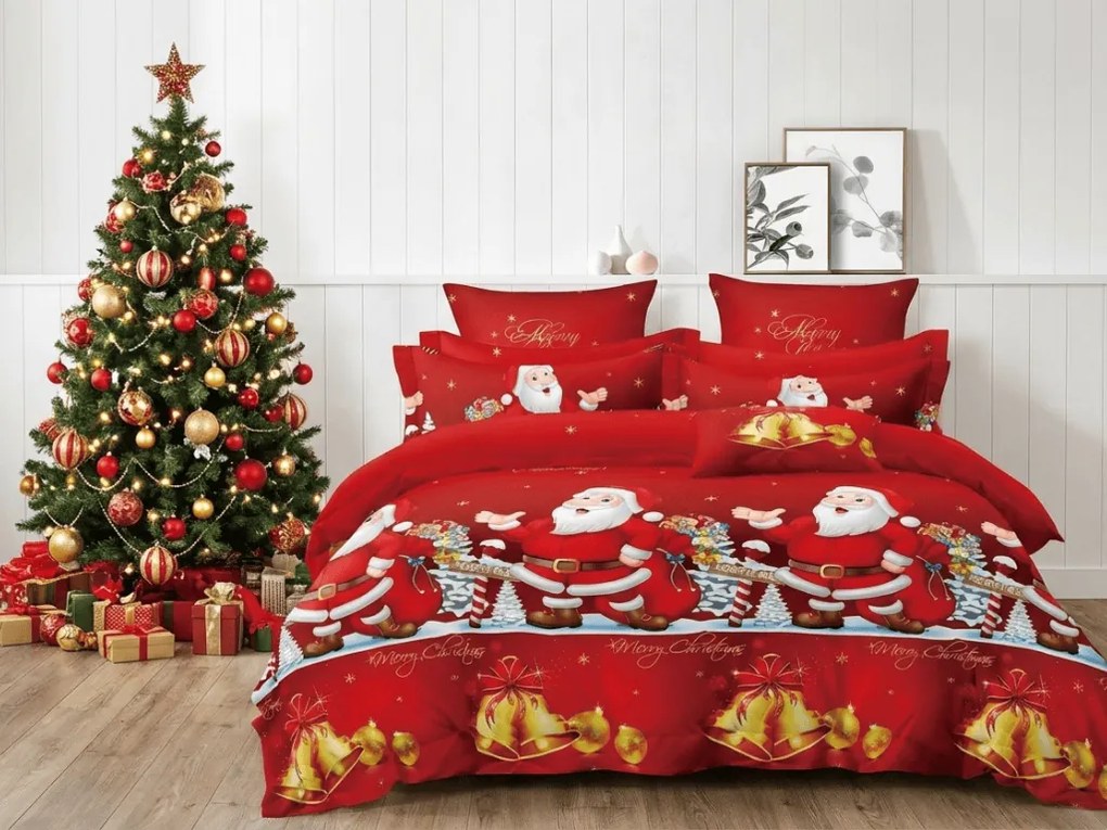 PrzytulneMieszkanie.pl PrzytulneMieszkanie.pl Pościel z mikrofibry BELLMERRY czerwona Rozmiar pościeli: 70 x 80 cm | 140 x 200 cm