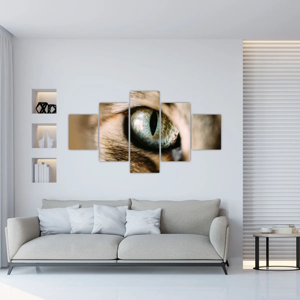 Obraz - Kocie oko (125x70 cm)