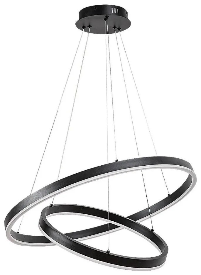 Rabalux 72305 - Ściemnialny żyrandol LED na linkach ISAURE LED/80W/230V 3000-6500K+z pilotem