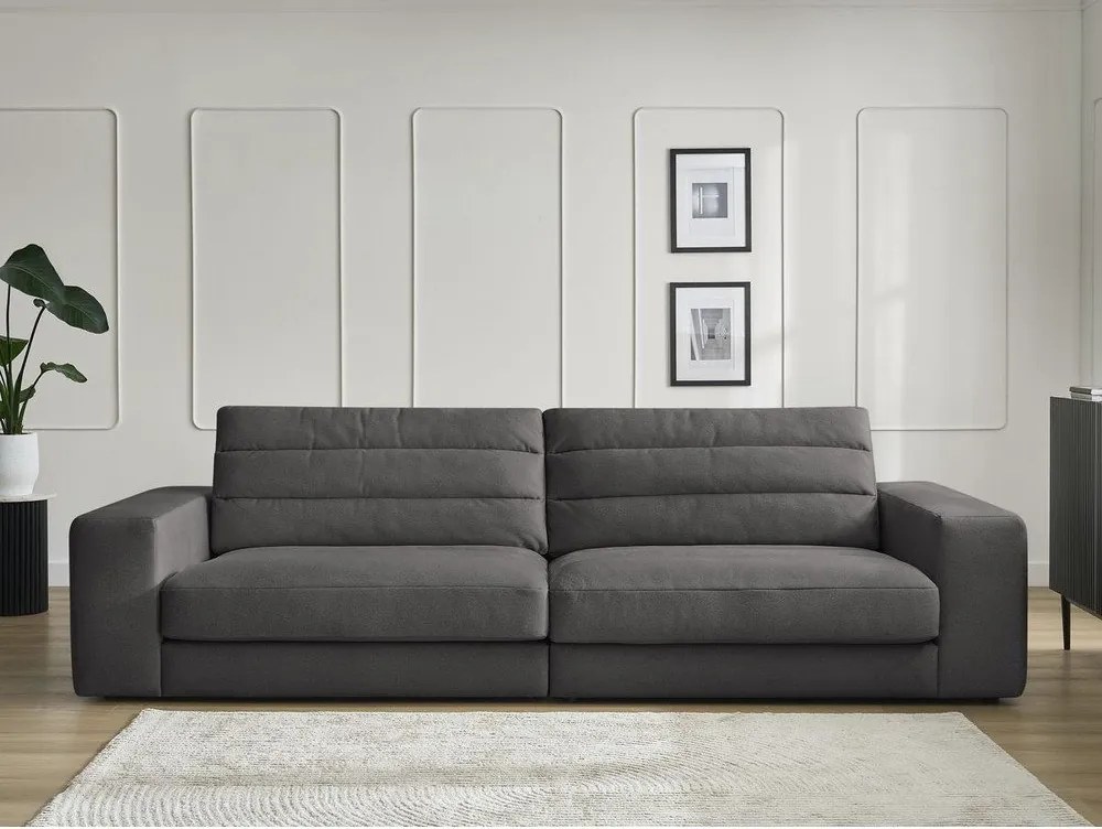 Czarna aksamitna sofa 276 cm Sierra – Bobochic Paris