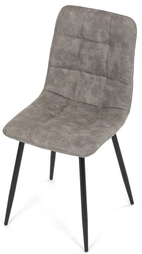 Zestaw krzeseł do jadalni Vintage CT-281 GREY3, 4szt.