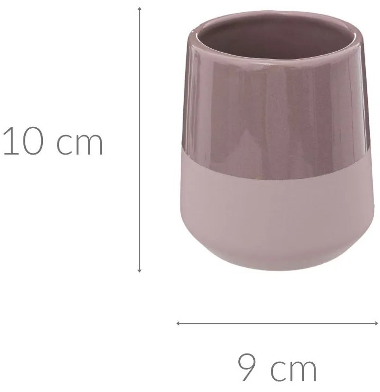 Kubek na szczoteczki do zębów MAYAJ, ceramiczny