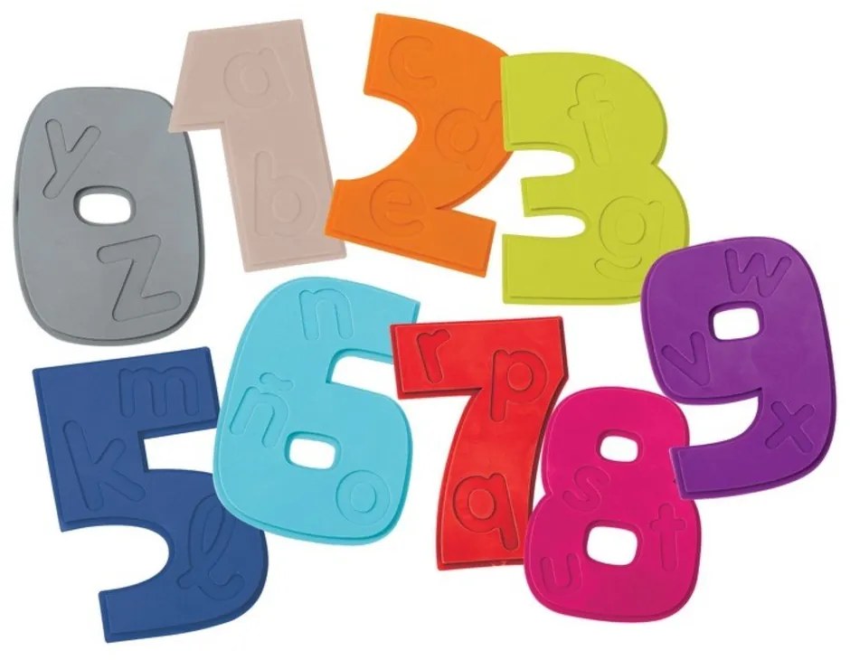 Dziecięce maty antypoślizgowe do wanny 10 szt. 11x12,5 cm Chifres – MSV