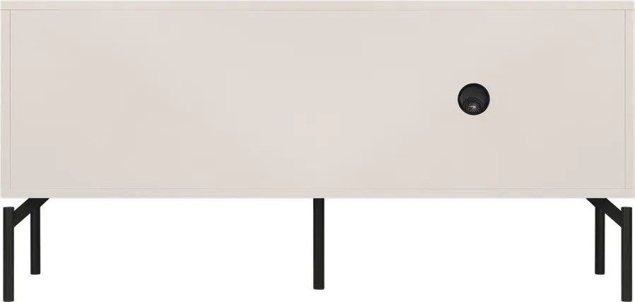 Szarobeżowa szafka pod TV 116x55x42 cm Met Mini – noo.ma