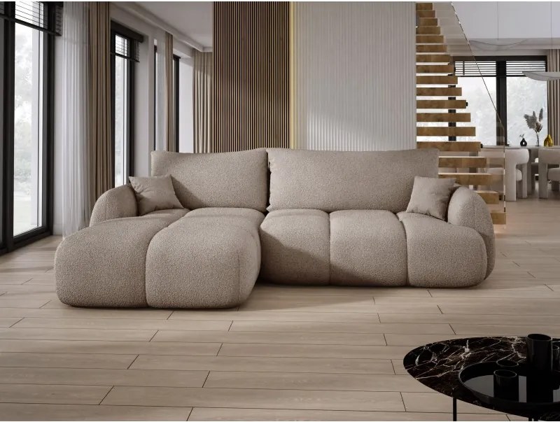 Narożnik COCO WIND z funkcją spania poduszkami i pojemnikiem NOW OR NEVER 16 WERSAL