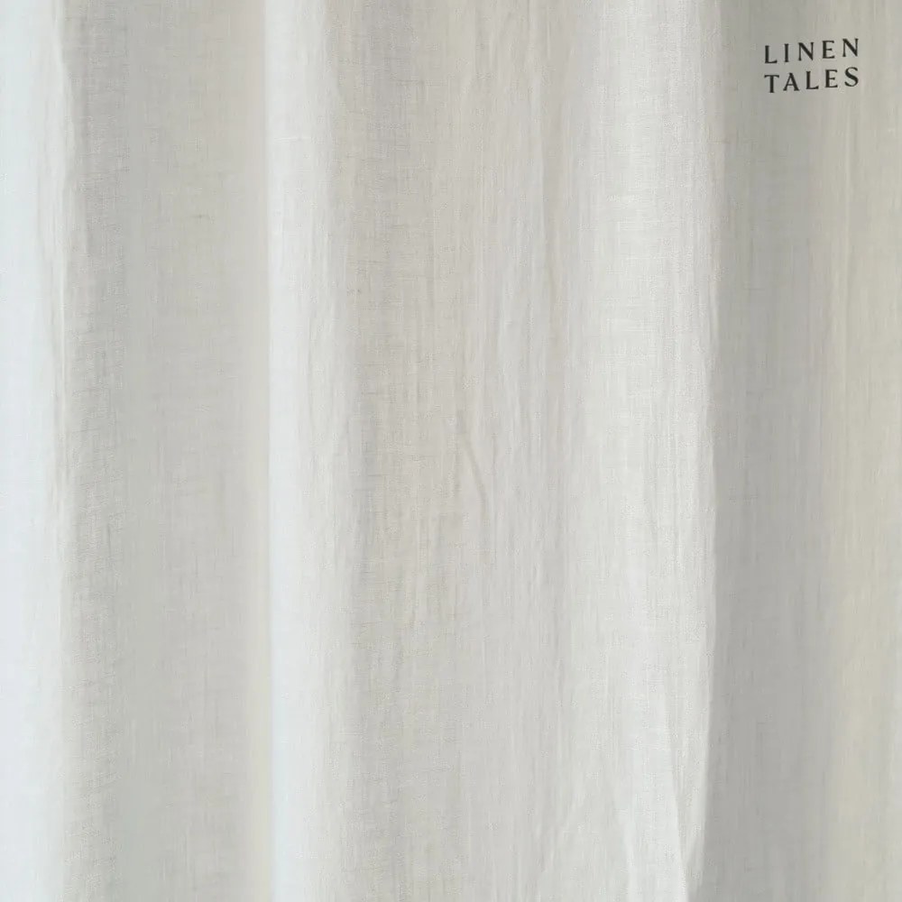 Biała firanka 130x170 cm Daytime – Linen Tales