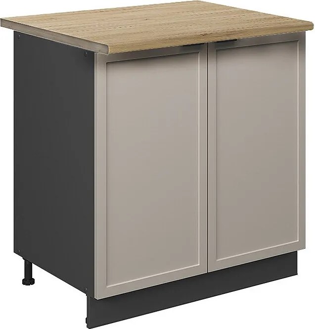 Szafka pod zlew greybeige 80x60x82 fame-line