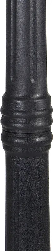 Klasyczny lampion zewnętrzny czarny 3-źródła światła IP44 - New Haven