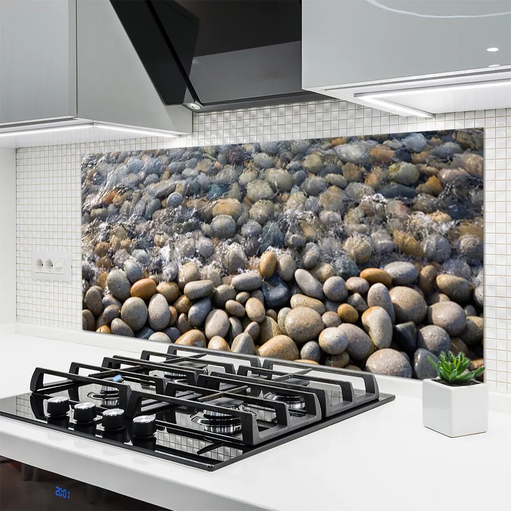 Panel Szklany Spokój Gładkich Kamieni