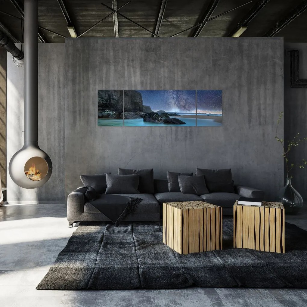 Obraz plaży (170x50 cm)