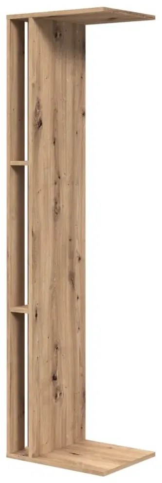 Szafka łazienkowa AVIOLA 1D 32cm dąb artisan/kaszmirowy mat HALMAR