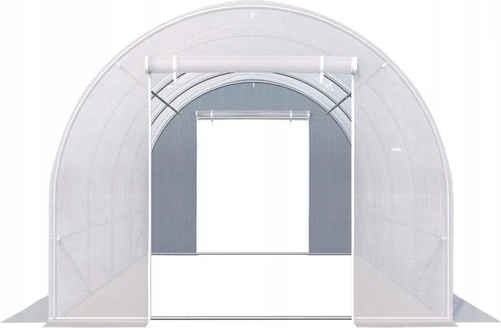 Tunel foliowy 3x2x2 m - szklarnia ogrodowa G-524 z oknami i filtrem UV