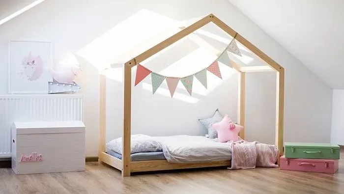 Łóżko domek L4-D71