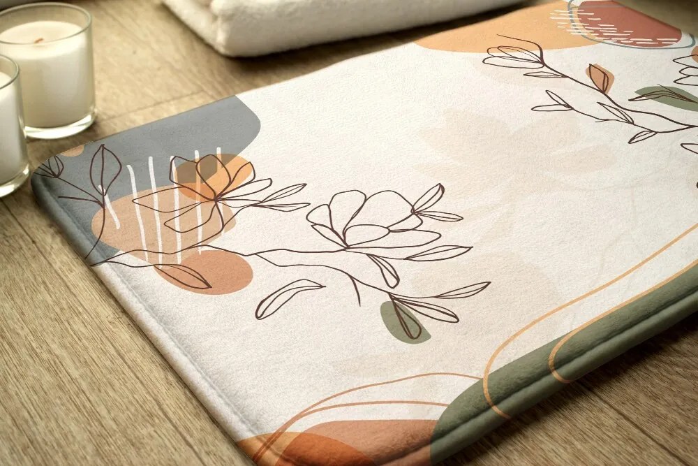 Dywanik pod prysznic Dywanik pod prysznic Geometryczna Abstrakcja