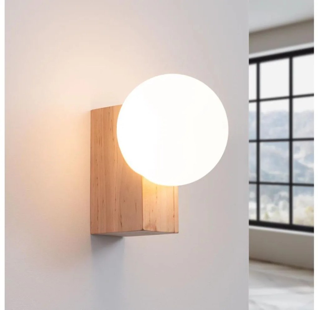 Sollux SL.1682 - Kinkiet BULBO 1xG9/8W/230V buk/biały