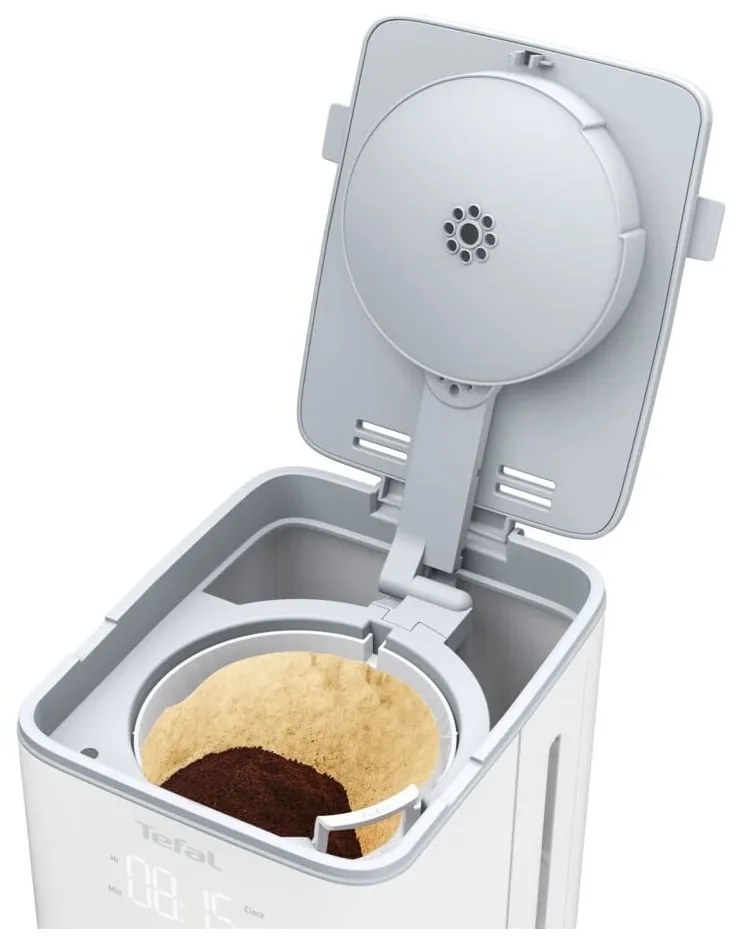 Biały przelewowy ekspres do kawy Sense CM693110 – Tefal