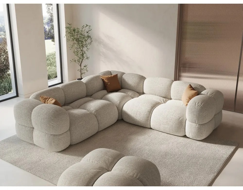 Beżowy narożnik Loretto – Cosmopolitan Design