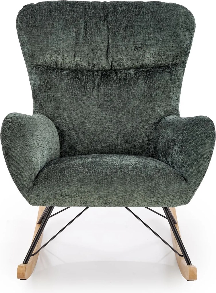 Nowoczesny fotel bujany Castro Halmar