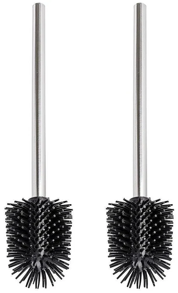 Zestaw dwóch samoczyszczących, silikonowych szczotek do WC ⌀ 7,5 cm, WENKO