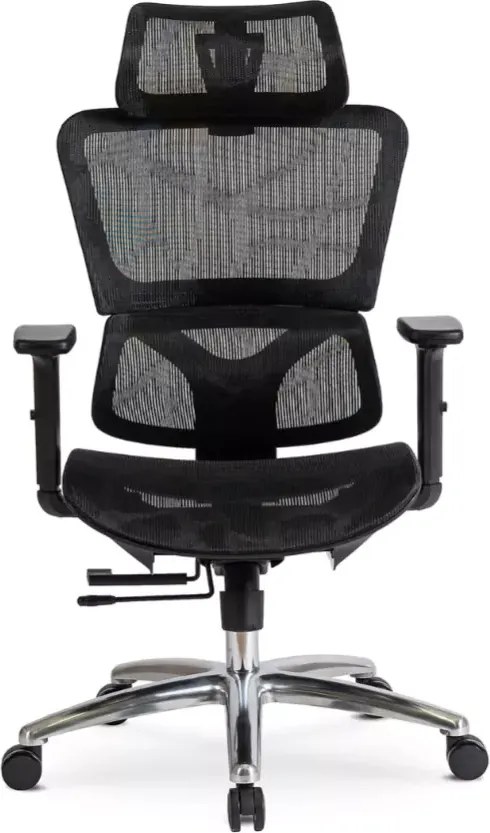Ergonomiczny fotel Idylla z regulacją zagłówka i podłokietników