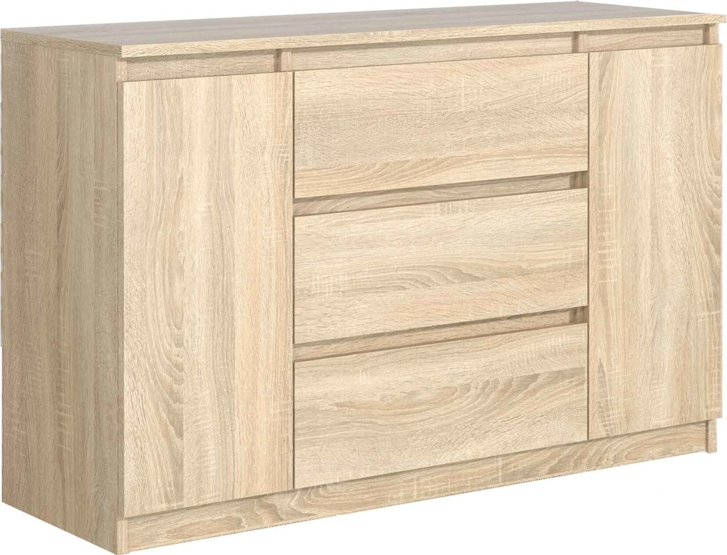 Komoda NUDO 120 cm do Salonu Sypialni Dąb sonoma