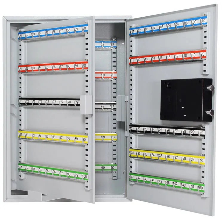 Skrzynka na klucze z zamkiem elektronicznym S-150 EL, na 150 kluczy