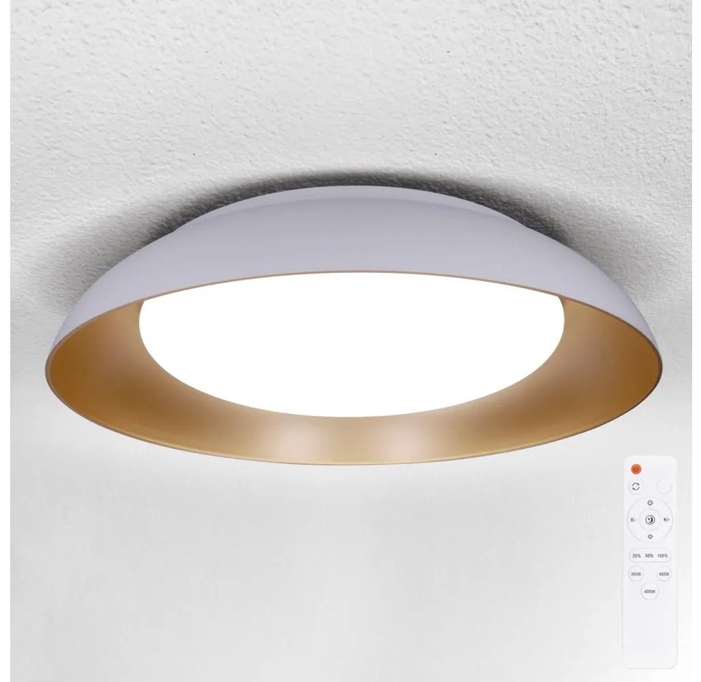 Brilagi -LED Ściemnialna oprawa ALVA LED/48W/230V 3000-6500K śr. 51 cm biała+pilot