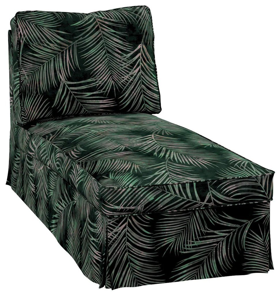 Pokrowiec na szezlong/ leżankę Ektorp wolnostojący prosty tył