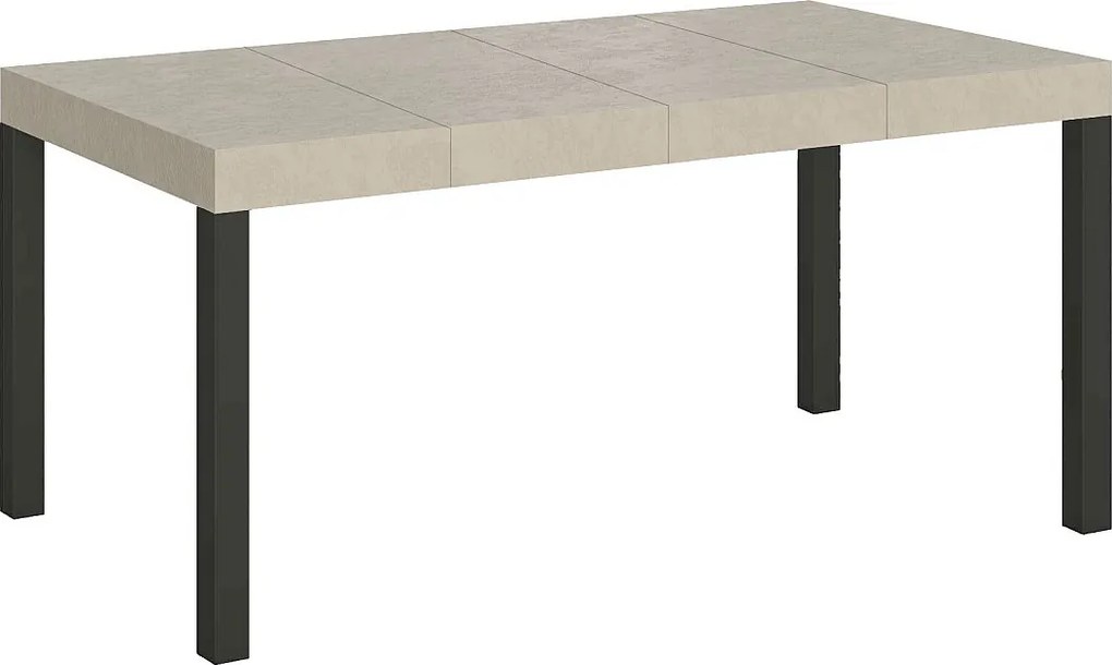 Stół rozkładany 140/244x90 cm Everyday Premium nogi kaszmir antracyt