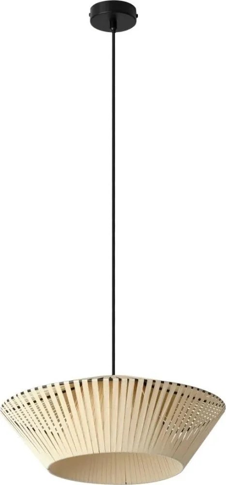 Osram - Żyrandol na lince DECOR STRIPES 1xE27/10W/230V śr. 40,5 cm beżowy