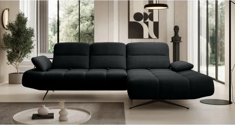 Narożnik FALCAO S układ L Prawostronny z funkcją RELAX w ktaninie AURORA 20 WERSAL