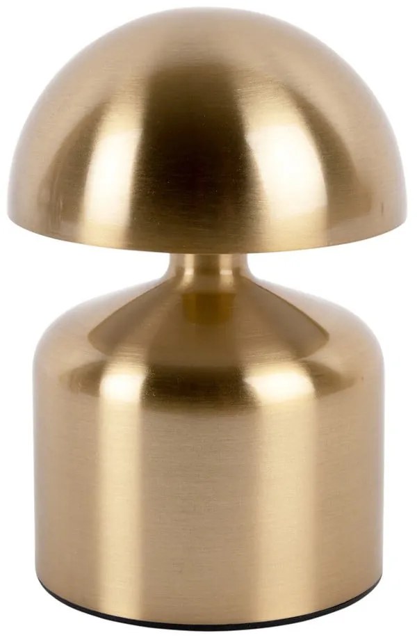 Złota lampa stołowa LED (wys. 15 cm) Impetu – Leitmotiv