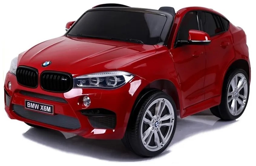 Auto na akumulator nowe bmw x6m czerwone lakierowane