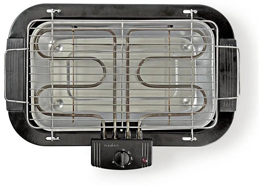 Nedis BBQE110BK - Grill elektryczny 2000W/230V